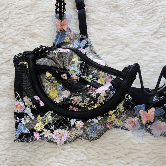 New!For Love and‎ Lemons Elektra Underwire Bra - Picture 10 of 16